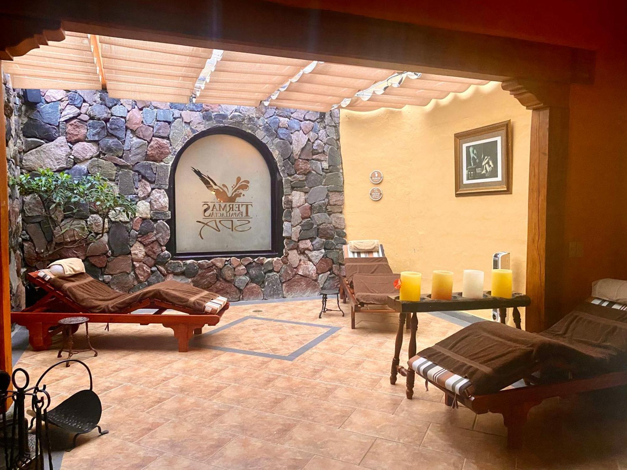 ホテル テルマス デ パパラクタ パパリャクタ エクステリア 写真 The spa at the Hotel
