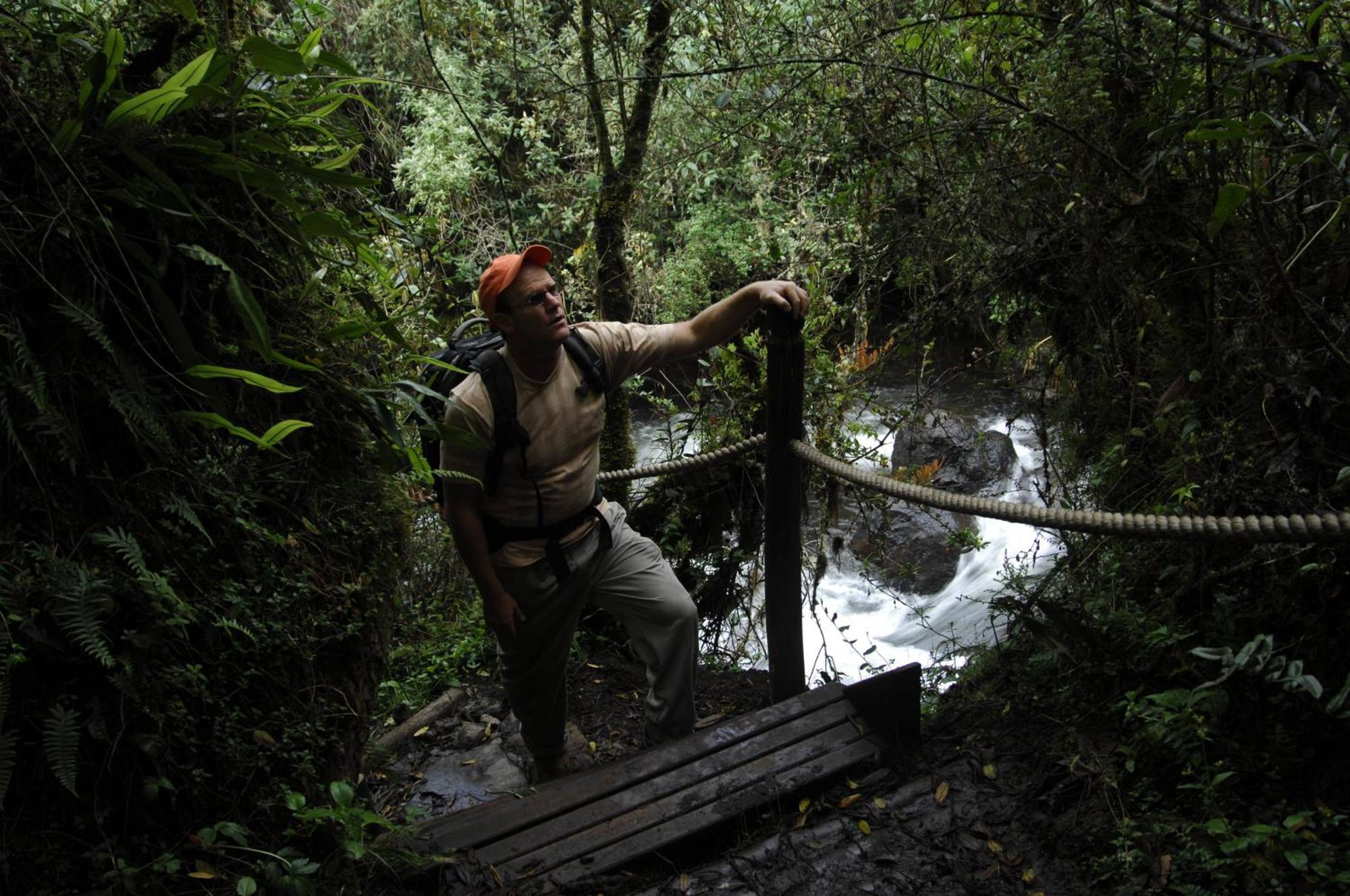 ホテル テルマス デ パパラクタ パパリャクタ エクステリア 写真 A bridge in the rainforest